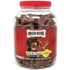 Milk-Bone Chewy Beef & Filet Mignon Dog Treats - 2.31 lb - Snacks