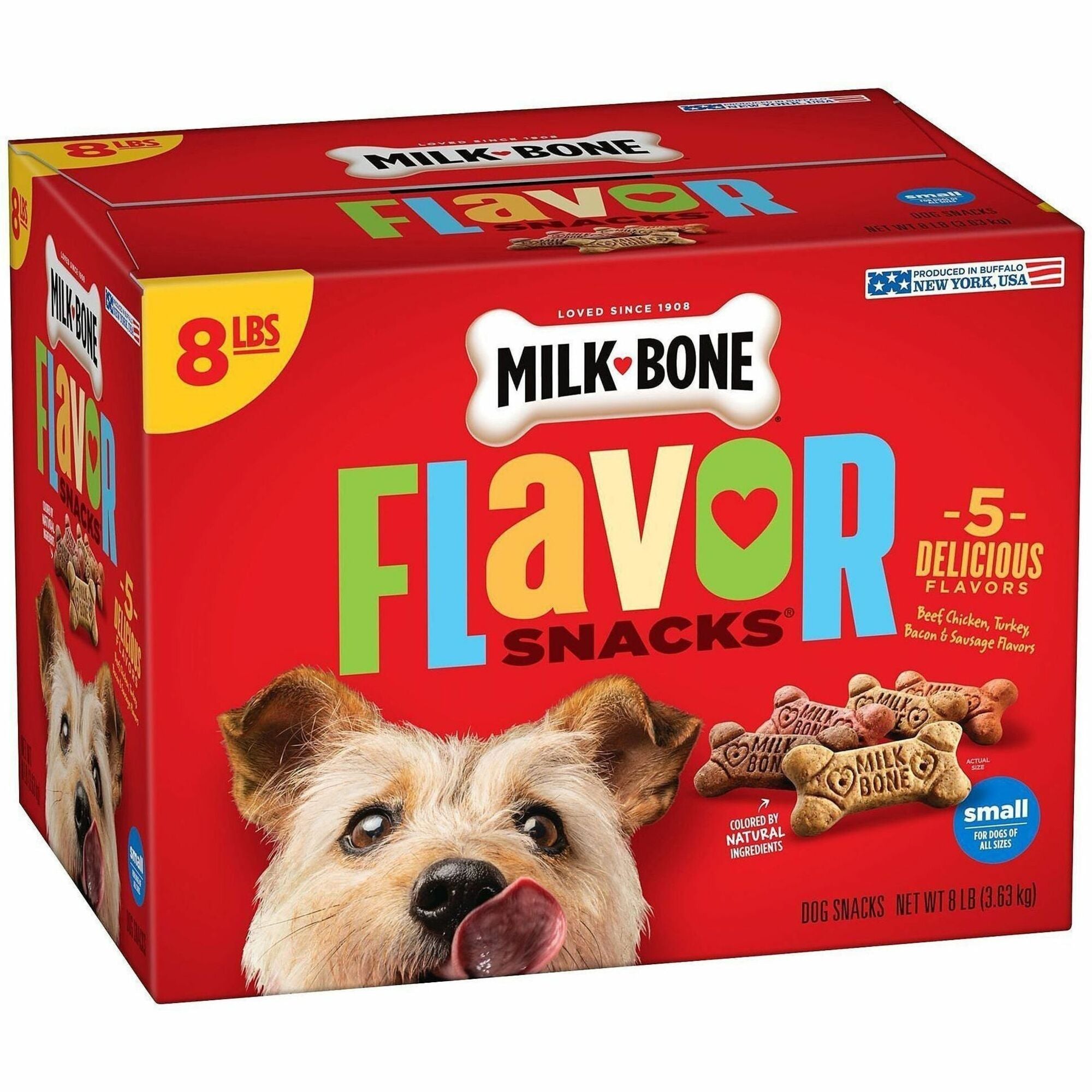 Milk-Bone Flavor Snacks Dog Biscuits - 2000