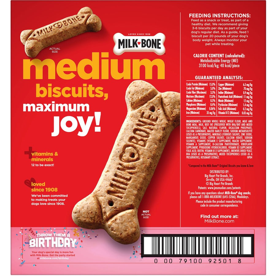 Milk-Bone Original Dog Treats - Rear