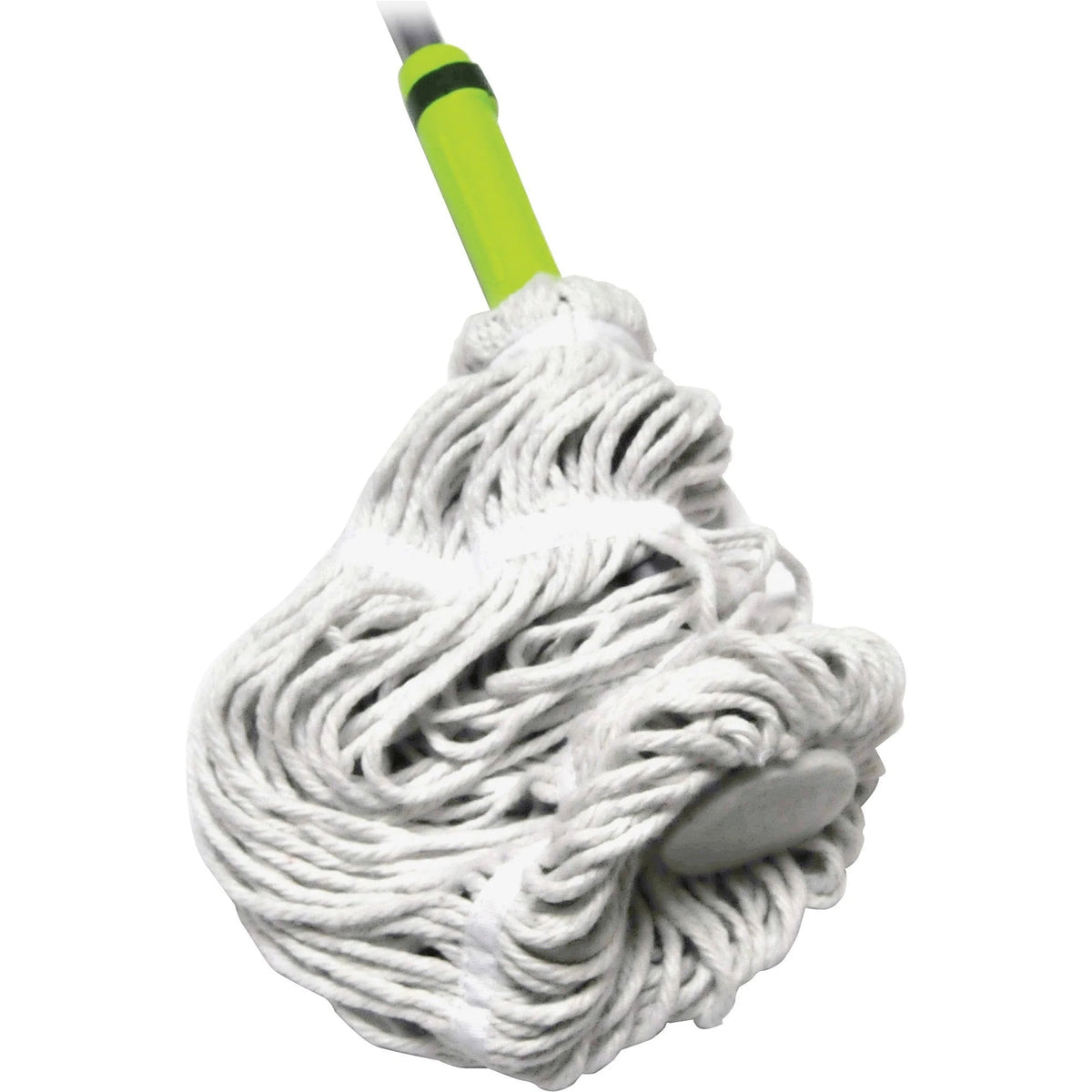 Miller’s Creek Cotton Twist Mop: Sponge Head Looped Ends Ergonomic Handle - Mops & Refills