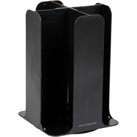 Mind Reader Totem Cup/Lid Holder - 80 Cup Capacity - Black - Dispensers & Organizers