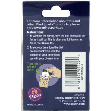 Mind Sparks Classroom Timer - 1 Hour - Ideal for Management - Sports Equipment
