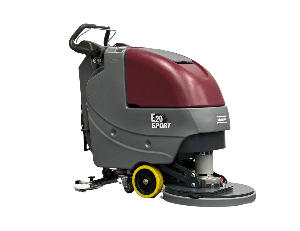 Minuteman E20-Sport 20″ Walk-Behind Floor Scrubber, High-Performance Scrub Polish & Finish Remover