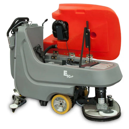 Minuteman E30 30″ Walk‑Behind Floor Scrubber, Heavy‑Duty Disc with Traction Drive