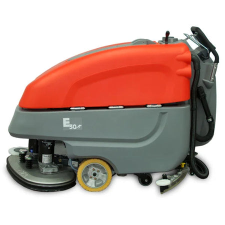 Minuteman E30 30″ Walk‑Behind Floor Scrubber, Heavy‑Duty Disc with Traction Drive