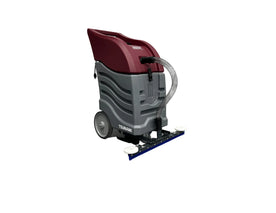 Minuteman Tsunami T16W 16‑Gallon Wet Vacuum with 24″ Front Mount Squeegee, Commercial Suction & Solution Recovery
