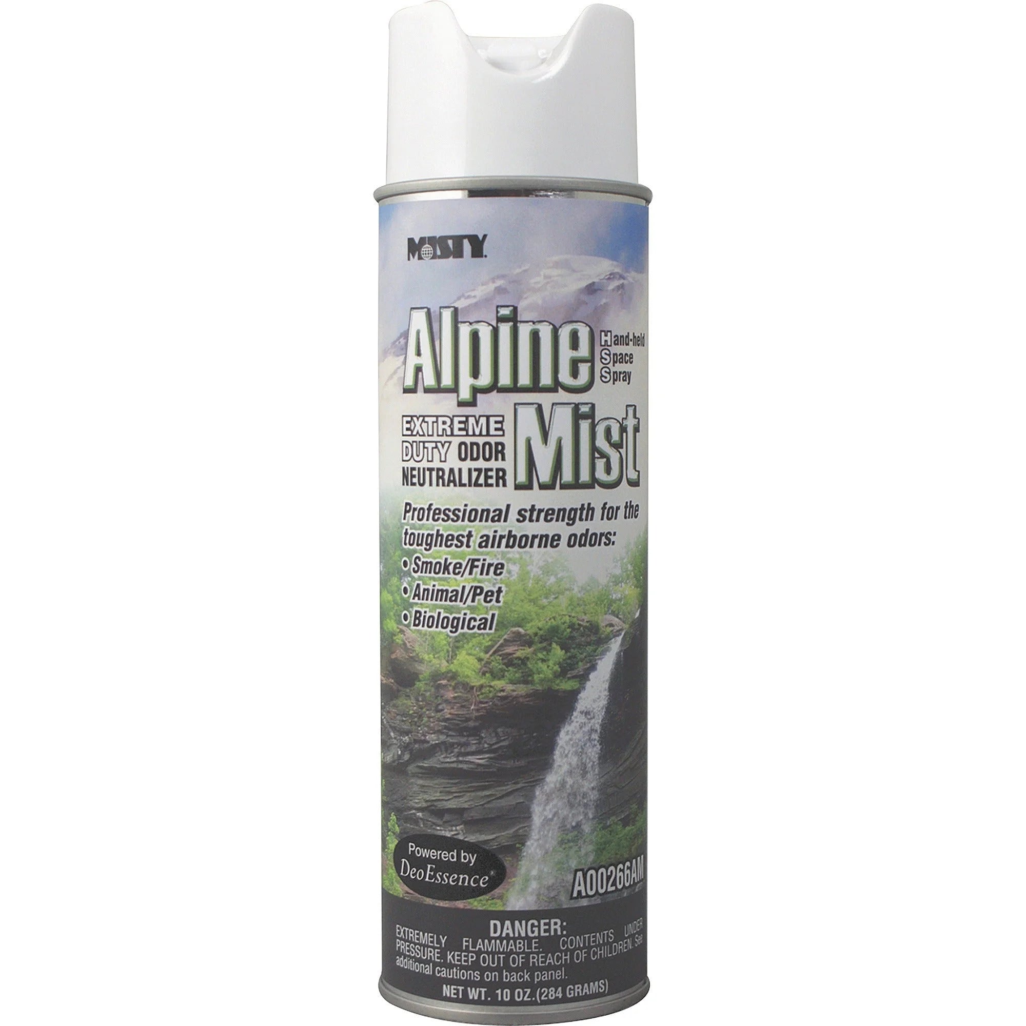 MISTY Alpine Mist Extreme Odor Neutralizer - 10 fl oz Spray - 12/Carton - Air Fresheners