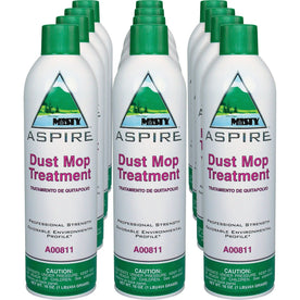 MISTY Aspire Dust Mop Treatment - Multipurpose Aerosol - 16 fl oz - Lemon Scent - Mops & Refills