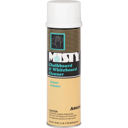 MISTY Chalkboard/Whiteboard Cleaner - Foam Spray - Sassafrass Scent - 19 fl oz - Board & Easel Accessories