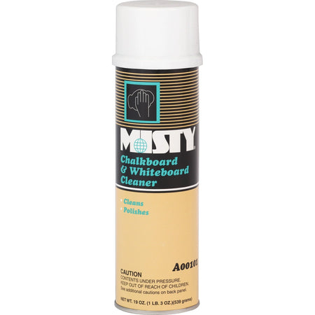 MISTY Chalkboard/Whiteboard Cleaner - Foam Spray - Sassafrass Scent - 19 fl oz - Board & Easel Accessories