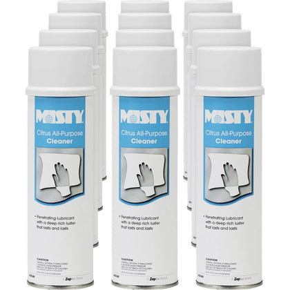 MISTY Citrus All-Purpose Cleaner: Aerosol Foam Spray 19 fl oz - Scent - Multipurpose Cleaners