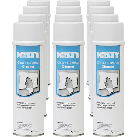 MISTY Citrus All-Purpose Cleaner: Aerosol Foam Spray 19 fl oz - Scent - Multipurpose Cleaners