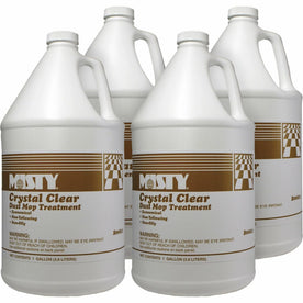 MISTY Crystal Clear Deep Mop Treatment - Multipurpose Multi Surface - Grapefruit Scent - 128 fl oz - Specialty Cleaners
