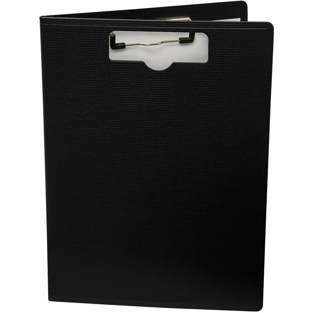 Mobile OPS Portfolio Clipboard: Vertical BLACK (61634) - 0.50’’ Clip Capacity - Top Opening - 8 1/2’’ x 11’’ Sheet Size