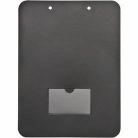 Mobile OPS Recycled Clipboard: Unbreakable BLACK - Heavy Duty Clamp - 9’’ x 12’’ - Polypropylene - Clipboards
