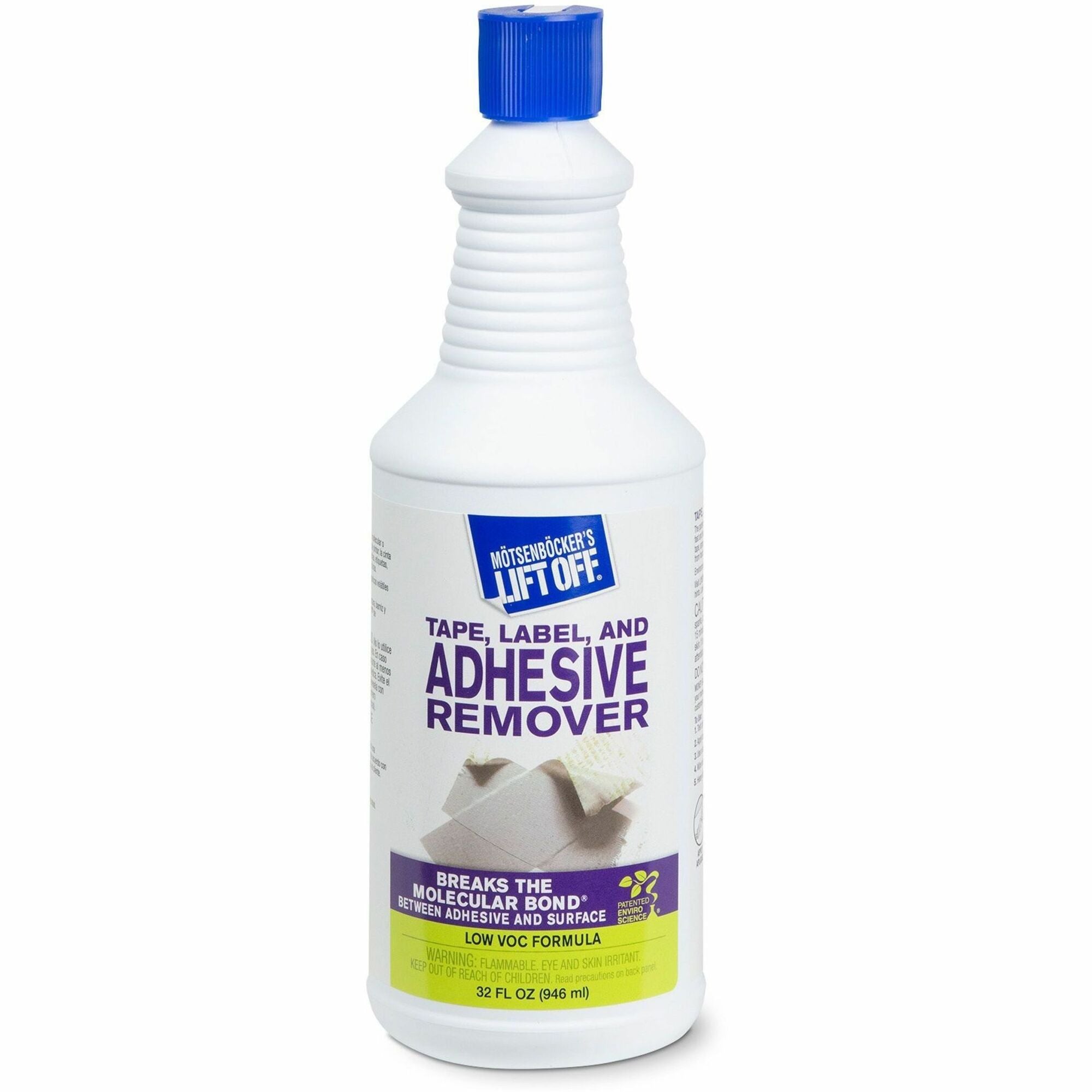 Mötsenböcker Lift Off Tape Adhesive Remover - 1 Quart - Multi-Surface Residue - Removers