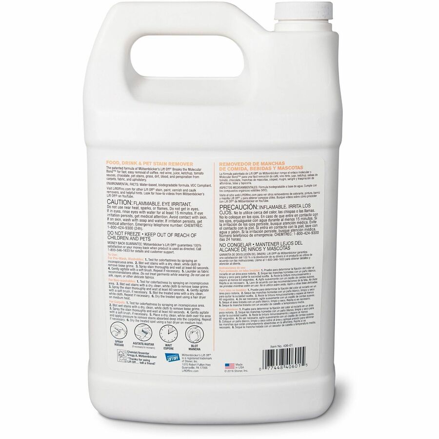 Mötsenböcker's Lift Off Food/Drink/Pet Stain Remover - Rear