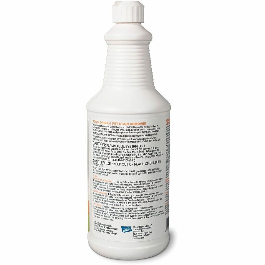 Mötsenböcker's Lift Off Food/Drink/Pet Stain Remover - Rear