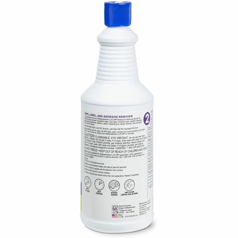 Mötsenböcker's Lift Off Tape/Label Adhesive Remover - Rear