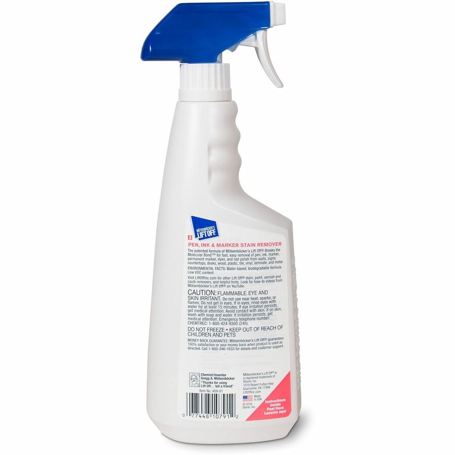 Mötsenböcker's Lift Off Water-Based Ink Stain Remover - Rear