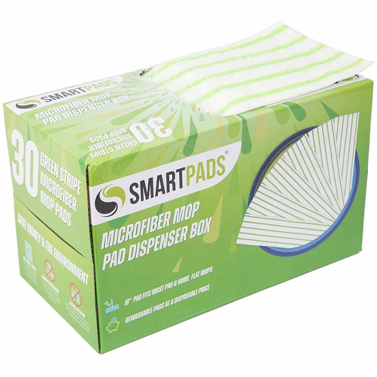 Monarch Microfiber Wet/Dry Mop Pad Refills - High-Quality Cleaning Pads - Mops &