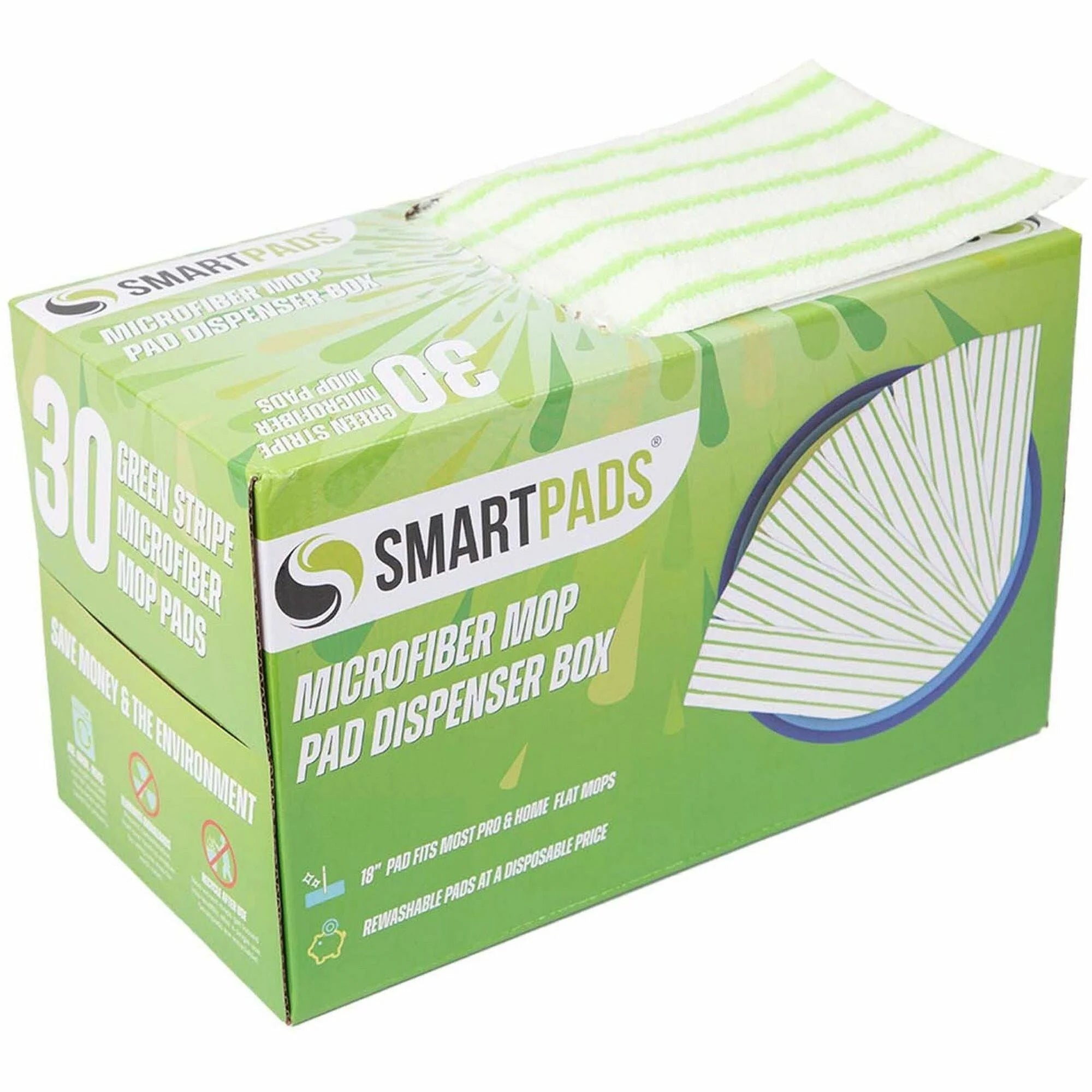 Monarch Microfiber Wet/Dry Mop Pad Refills - High-Quality Cleaning Pads - Mops &