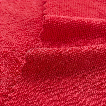 Monarch Smart Rags Microfiber Cloths 12’’ x 50 / Box Red - Sponges Cleaning Pads & Wipers