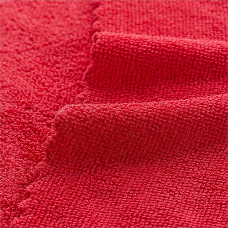 Monarch Smart Rags Microfiber Cloths 12’’ x 50 / Box Red - Sponges Cleaning Pads & Wipers