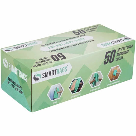 Monarch Smart Rags Microfiber Cloths - For Automotive Office Healthcare Household Garage Breakroom Factory Hospital