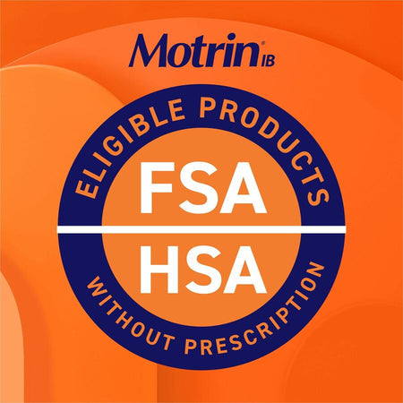 Motrin IB Ibuprofen Tablets - Bottom