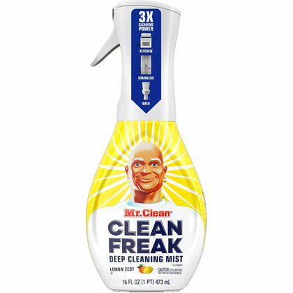 Mr. Clean Deep Cleaning Mist: Lemon Zest Scent 16 fl oz - Disinfectant & Deodorizer - Multipurpose Cleaners