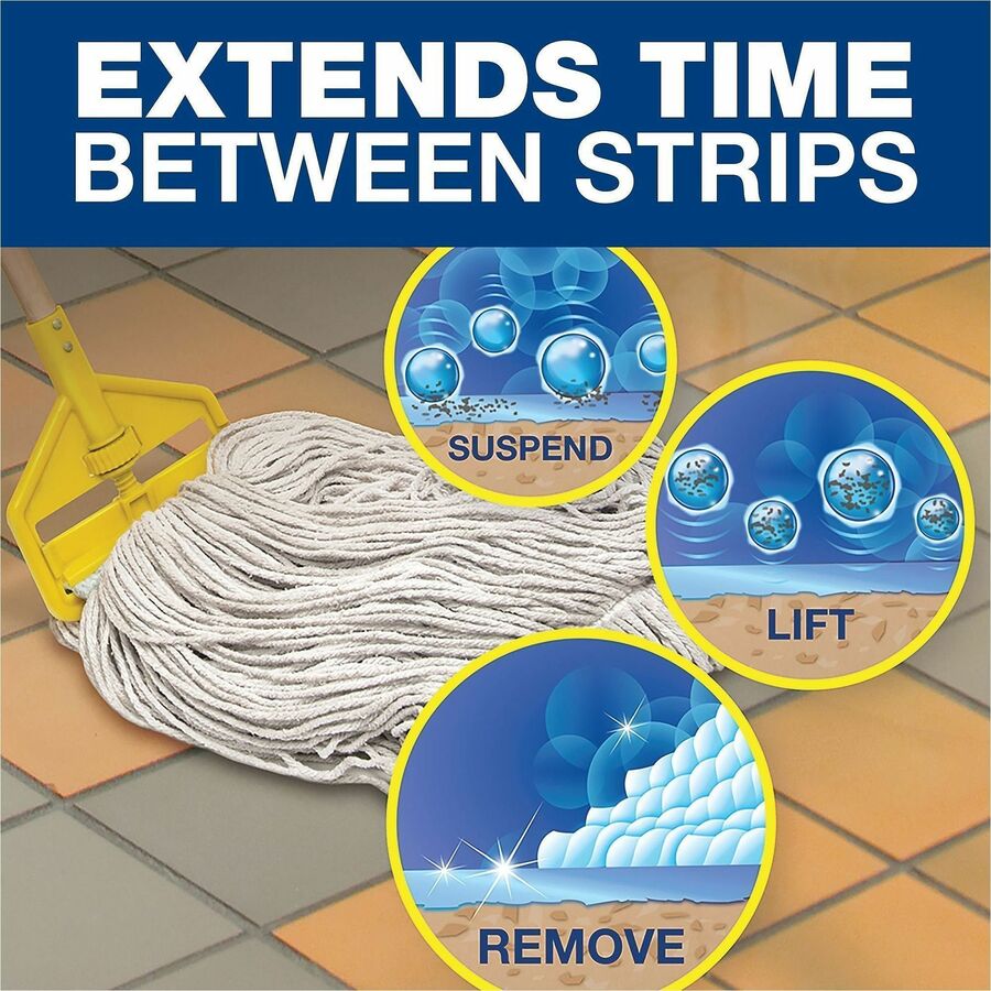 Mr. Clean Finished Floor Cleaner - For Multipurpose - 128 fl oz (4 quart) - Recommended For: Dirt Remover Residue
