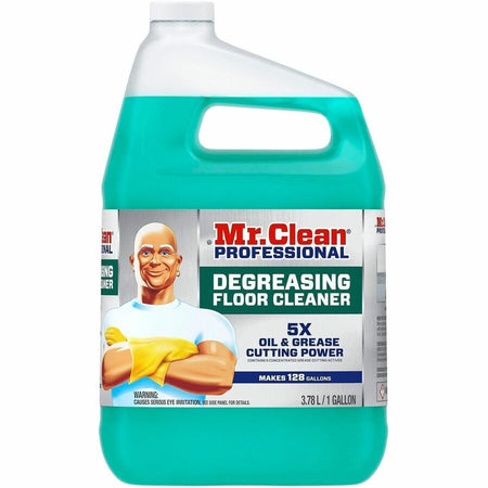 Mr. Clean Pro Degreasing Floor Cleaner - For Multi Surface Commercial Kitchen - Concentrate - 128 fl oz (4 quart)