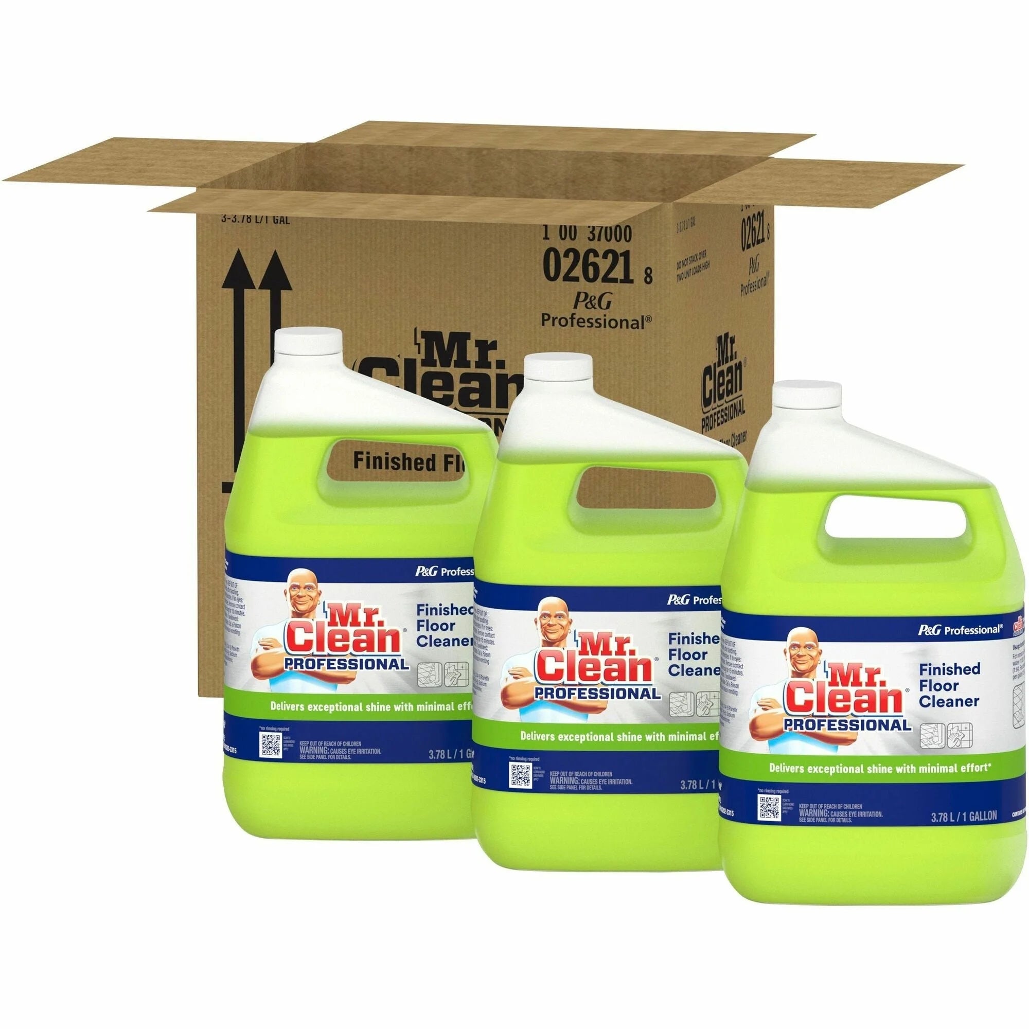 Mr. Clean Professional Floor Cleaner: Tile Liquid 128 fl oz - Residue-free - Yellow - Floor/Carpet Cleaners & Protectors