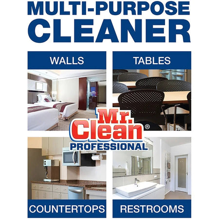 Mr. Clean Professional Floor Cleaner: Tile Liquid 128 fl oz - Residue-free - Yellow - Floor/Carpet Cleaners & Protectors