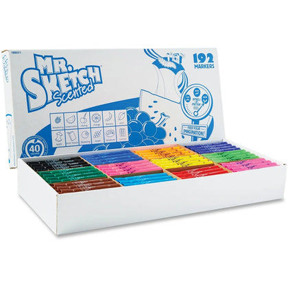 Mr. Sketch Scented Markers Classpack - 192 Water-Based - Art
