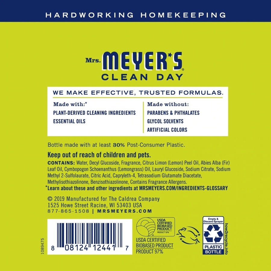 Mrs. Meyer's Clean Day Cleaner Spray - Alternate-Image1
