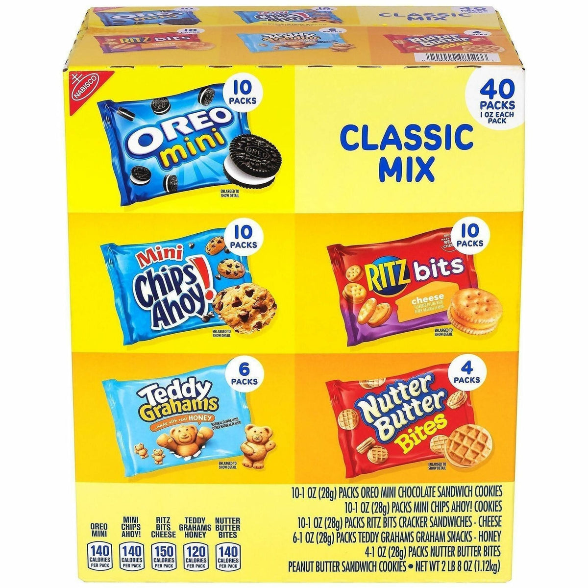 Nabisco Classic Cookies&Crackers Mix - 2000