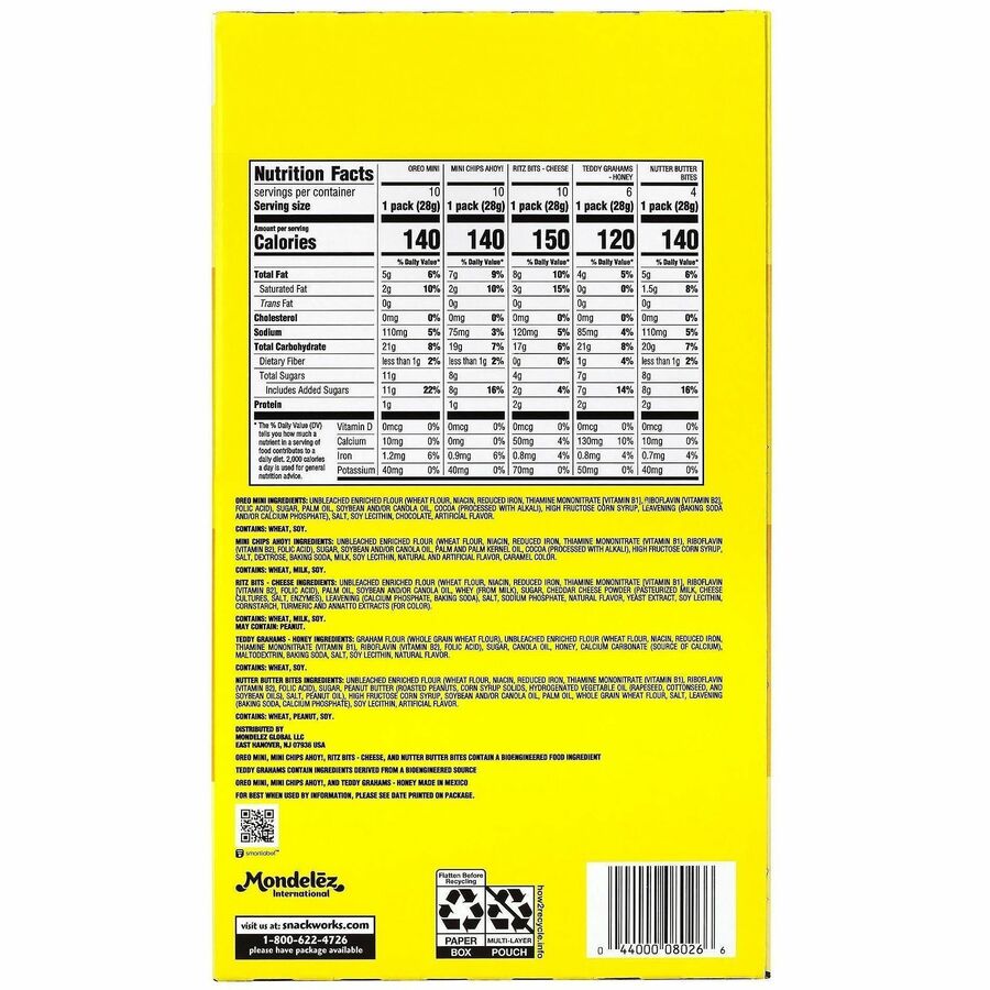 Nabisco Classic Cookies&Crackers Mix - Alternate-Image1