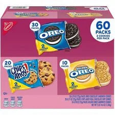 Nabisco Cookies Variety Pack: Individually Wrapped Assorted Treats - Sweets