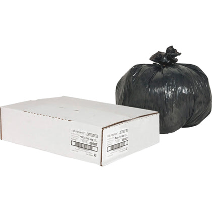 Nature Saver 10 gal Recycled Can Liners - Small Size 500/Carton - Trash Bags &