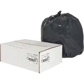 Nature Saver 16 gal Black Can Liners - Small Size 0.85 mil Thickness - Trash Bags &