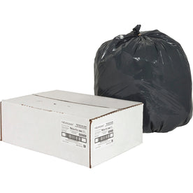 Nature Saver 16 gal Black Can Liners - Small Size 0.85 mil Thickness - Trash Bags &