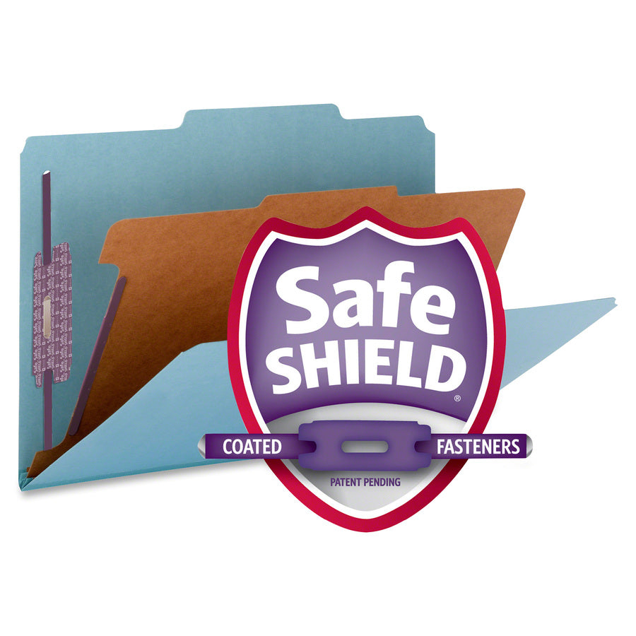 Nature Saver 2/5 Tab Cut Legal Recycled Classification Folder - Alternate-Image1