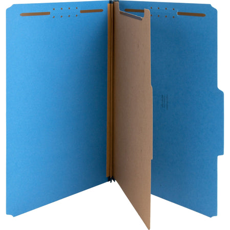 Nature Saver 2/5 Tab Cut Legal Recycled Classification Folder - 2000