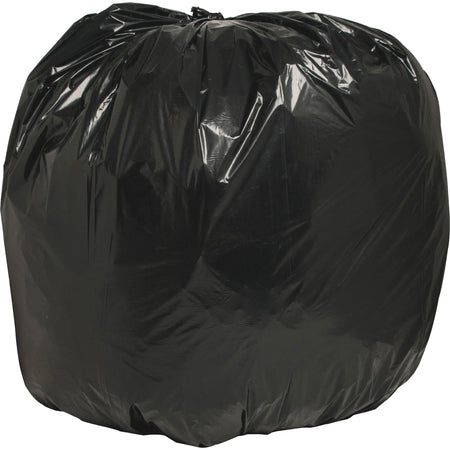 Nature Saver Black Low-density Recycled Can Liners - Extra Large Size - 56 gal Capacity - 43’’ Width x 48’’ Length