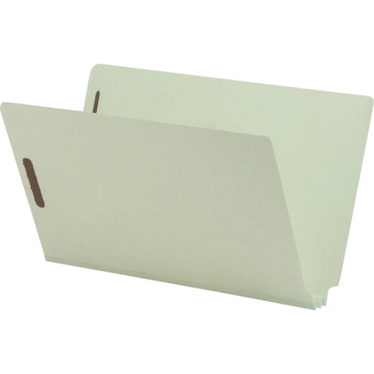 Nature Saver Legal Recycled End Tab File Folder - Eco-Friendly Pressboard - 25/Box - Folders