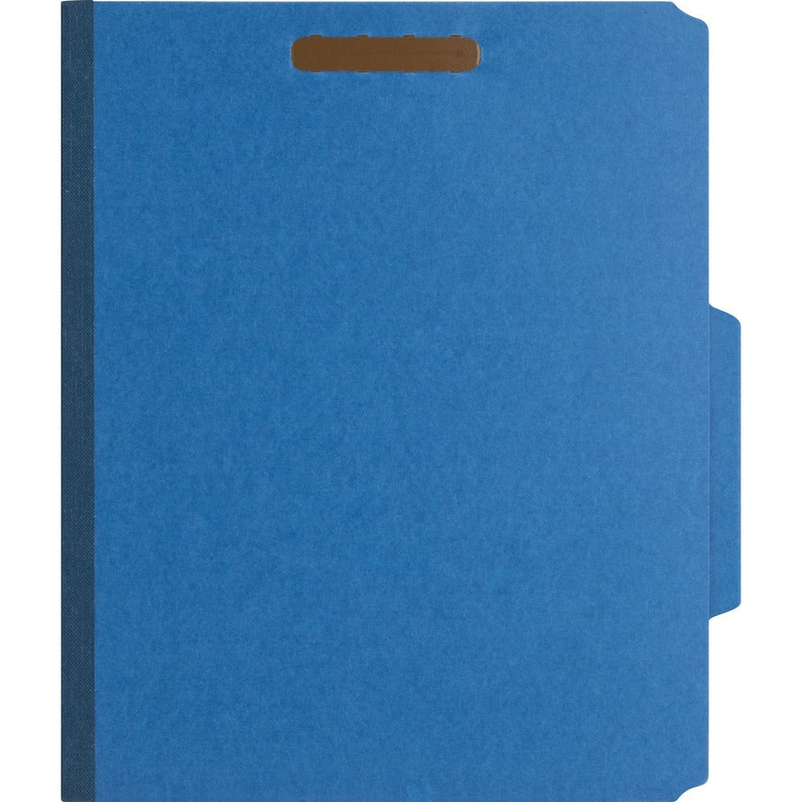 Nature Saver Letter Recycled Classification Folder - 8 1/2’’ x 11’’ - 2’’ for - Top Tab Location - 1 Divider(s) - 25