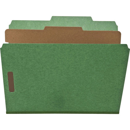 Nature Saver Recycled Classification Folders - Green - 10/Box
