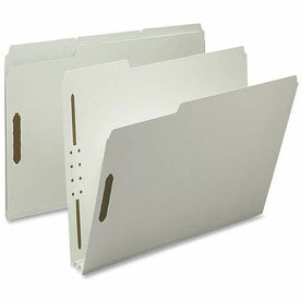Nature Saver 1/3 Tab Cut Letter Recycled Fastener Folder - 8 1/2’’ x 11’’ - 2’’ Expansion - 2 Fastener(s)